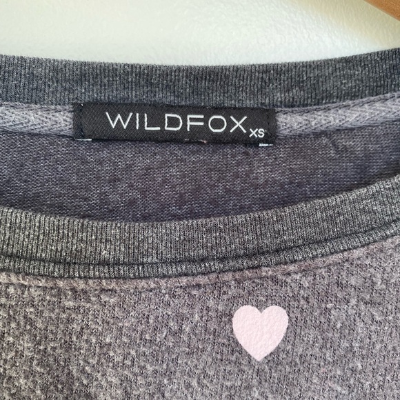Wildfox Mini Hearts Sweater in XS - Picture 4 of 4